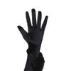 Fluffy Cuff Long Sleeve Gloves Banquet Dress Gloves Solid Color Warm Polyester Elastic Autumn Winter Driving Glove