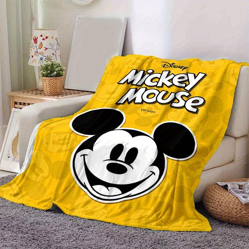 1 шт., Декоративное покрывало Disney Микки Маус для дома, Идеальный подарок для спальни, гостиной, путешествий, кемпинга, автомобиля