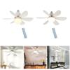 Светодиодный вентилятор с резьбой E27 30 Вт/40 Вт, люстра-вентилятор AC86-265 В, потолочный вентилятор с функцией таймера, люстра-вентилятор с 3 регулируемыми скоростями
