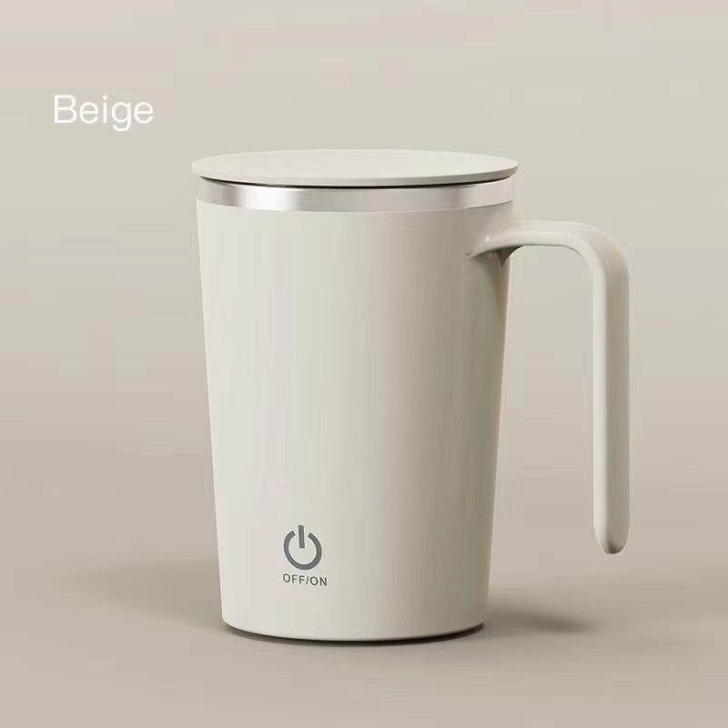 Автоматическая чашка для воды с перемешиванием, электрическая чашка для кофе, чашка для молока, автоматическая вращающаяся чашка для сока из нержавеющей стали