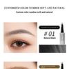 Стойкий и не обесцвечивающий карандаш для бровей Wild Eyebrows Liquid Water с четкими корнями и окрашенными бровями