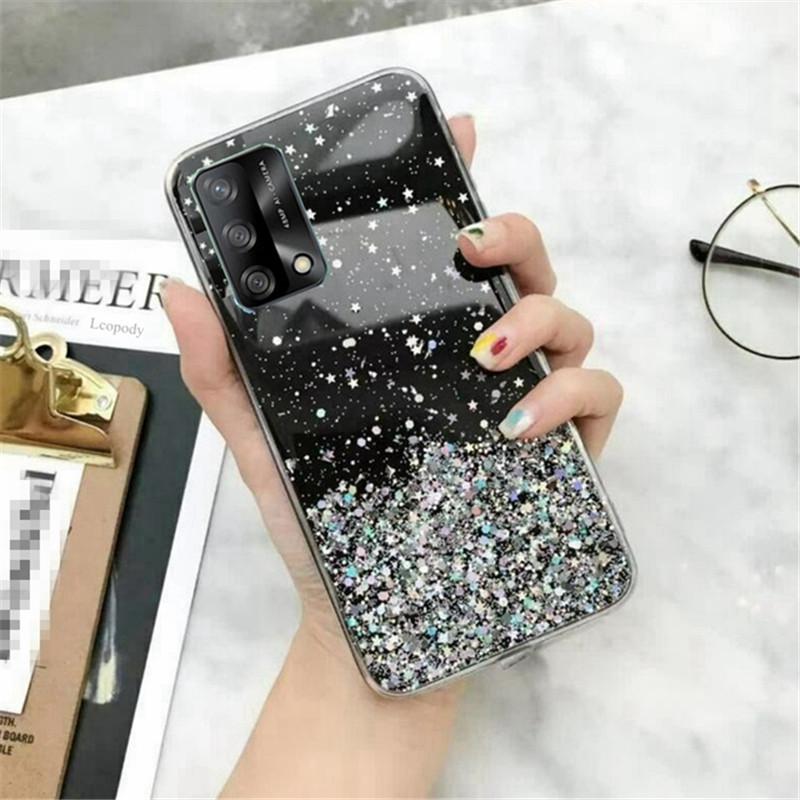 Блестящий силиконовый чехол с блестками для OPPO Reno5 F Lite Reno4 Reno5 Reno3 Reno2 ACE, задняя крышка Reno 2Z 2F 3 4 SEF 5 PRO 4G 5G 4SE 4F