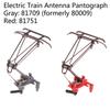 1:87 HO Scale Train Electric Traction Pantograph 1PCS DIY Train Arm Bow for Bachmann Model Hobby Toy Parts