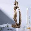 Exquisite Resin Goddess Figurine Modern Home Decor Sculptural Accent For Living Desk Room