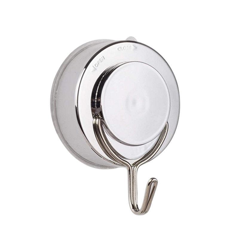 Strong Self Adhesive Door Wall Hangers, Suction Hooks, Heavy Load Rack, Cup Sucker for Kitchen, Bathroom, New, 1Pc