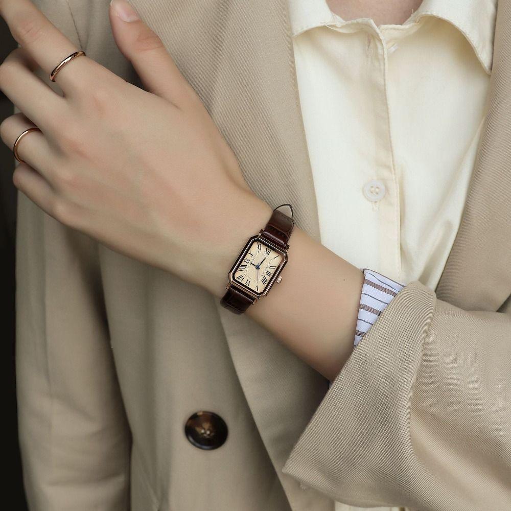 Exquisite Women's Wrist Watch Portable Vintage Female Clock Ladies Business Watches Women