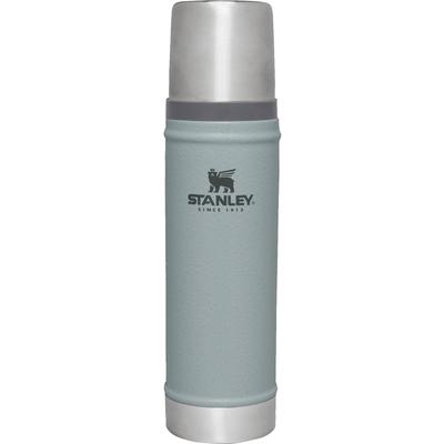 STANLEY Classic Vacuum Bottle Hammertone Sky Grey Бутылка для воды из нержавеющей стали Бутылка для воды из переработанной нержавеющей стали Подарочная посудомоечная машина для улицы