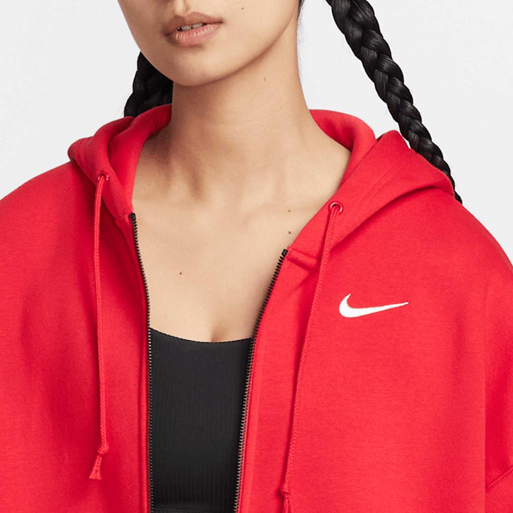 Nike Спортивная серия Lifestyle теплая куртка с капюшоном на молнии женские куртки красные DD5635-657