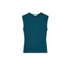 Summer New Product Women's Clothes Minimalist Style Multi-Color Cotton Blend Plaid round Neck Sleeveless Tops 2335151