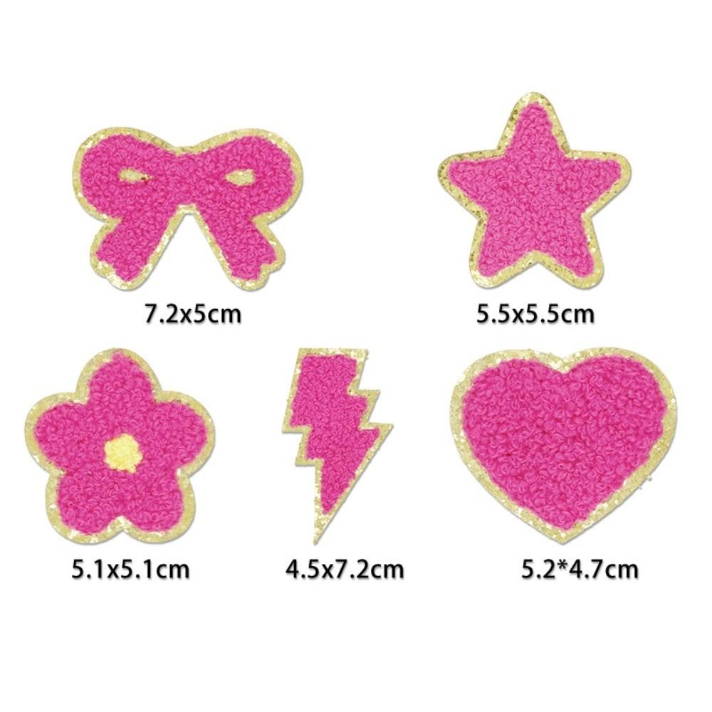 Colorful Patch Repair Star Shape Cloth Patches  ForClothing/Towel/Bags/Jackets/Patchwork