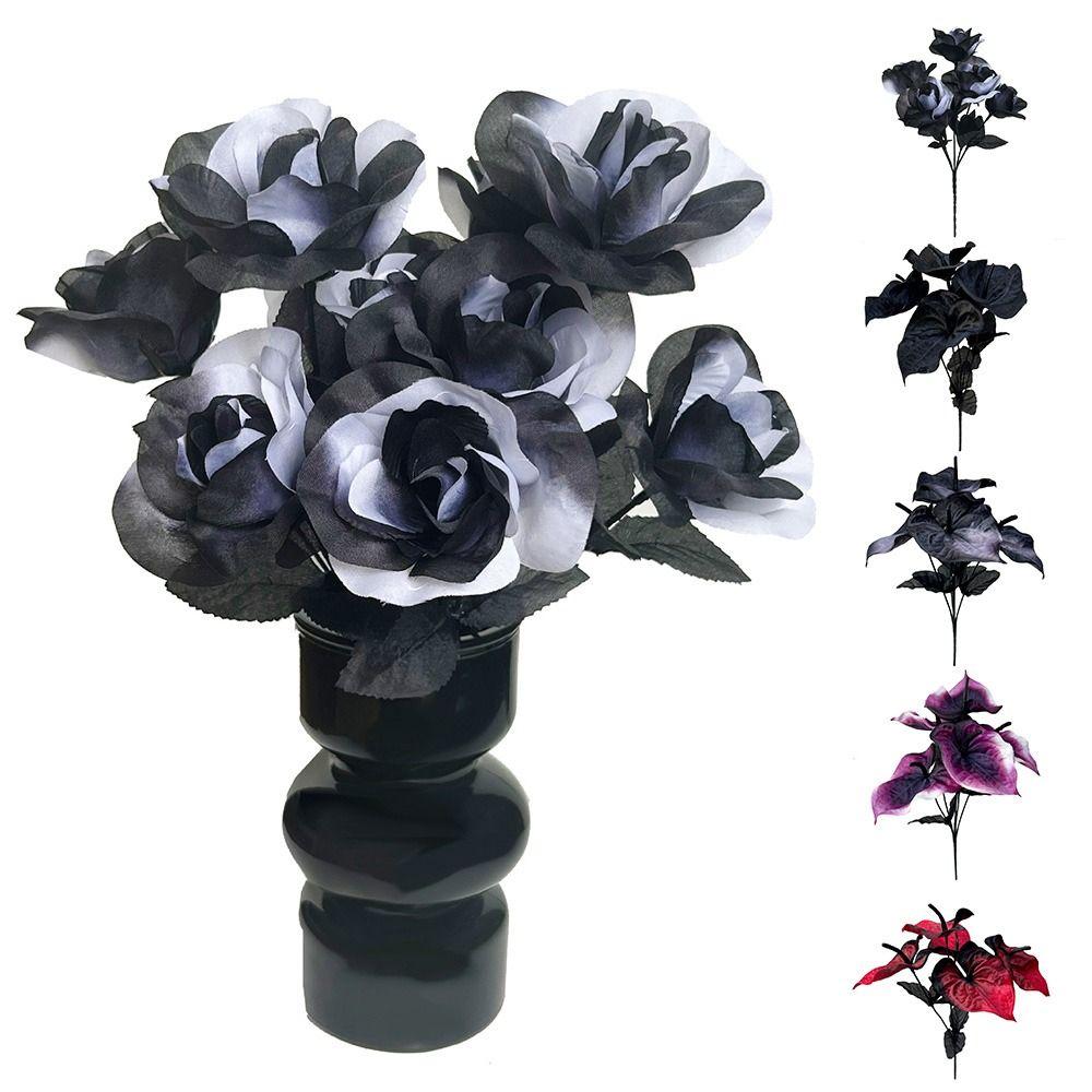 Silk Calla Lily Artificial Flower Multicolor Faux Red Palm Creative Fake Flower Home Decoration