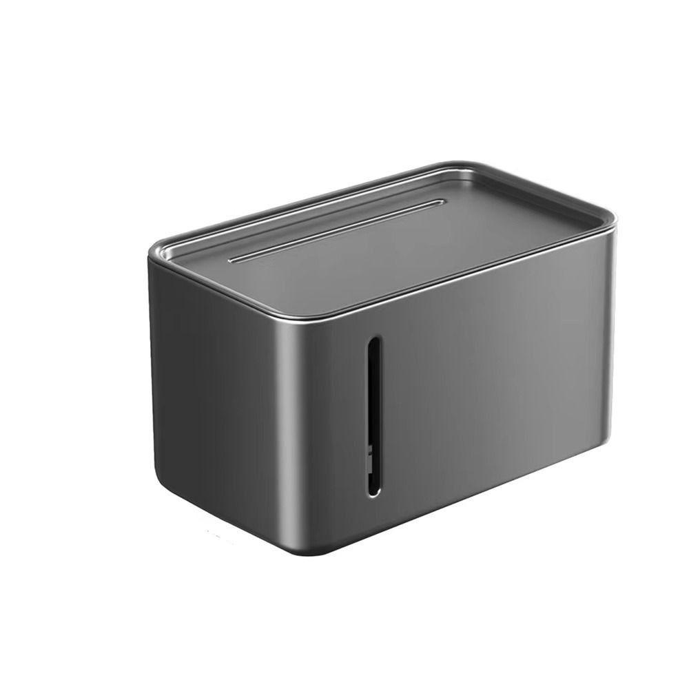 Waterproof Bathroom Tissue Rack Non Perforated Tissue Storage Case No Punching Roll Paper Box  Home