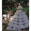 2025 Evening Wedding Dress: Studio Yarn, Outdoor Trailing Cake Skirt, Mori Style Travel Photography Gown