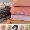 Bedding Set Thicken Velvet Bed Cover Elastic Bed Sheets Set Mattress Cover Winter Milk Velvet Sleeping Mattress Topper