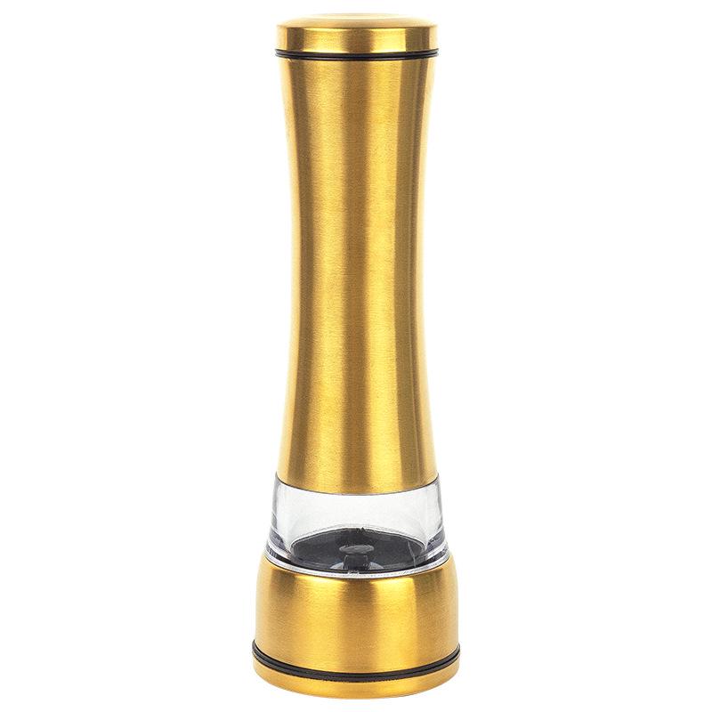 Нержавеющая сталь с титановым покрытием, мельница для специй, для морской соли и черного перца