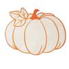 Embroidered Dining Table Mat Heat Insulated Pumpkin Placemat Durable Insulated Pad