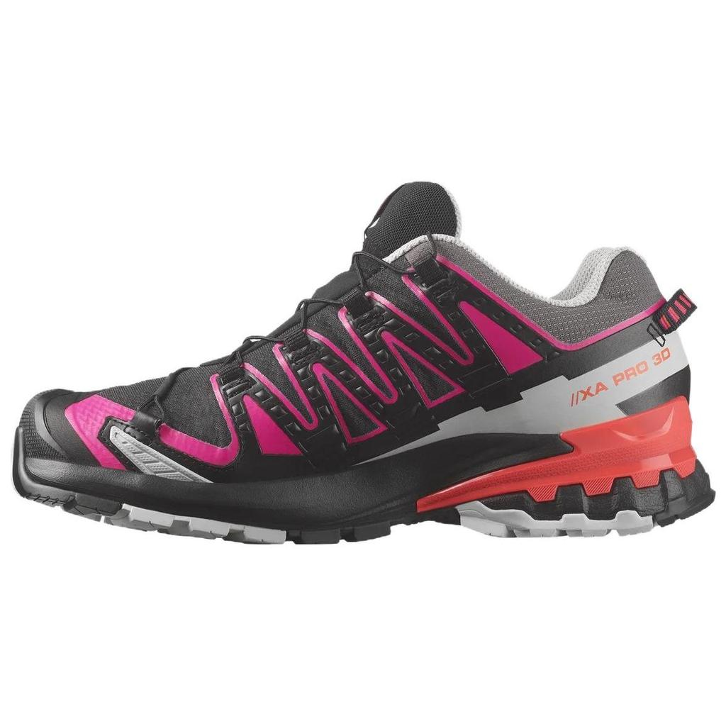 SALOMON XA Pro 3D V9 Удобные Простые Амортизирующие Прочные Низкие Туристические Функциональные Ботинки Женская Обувь Черный Серый 473822