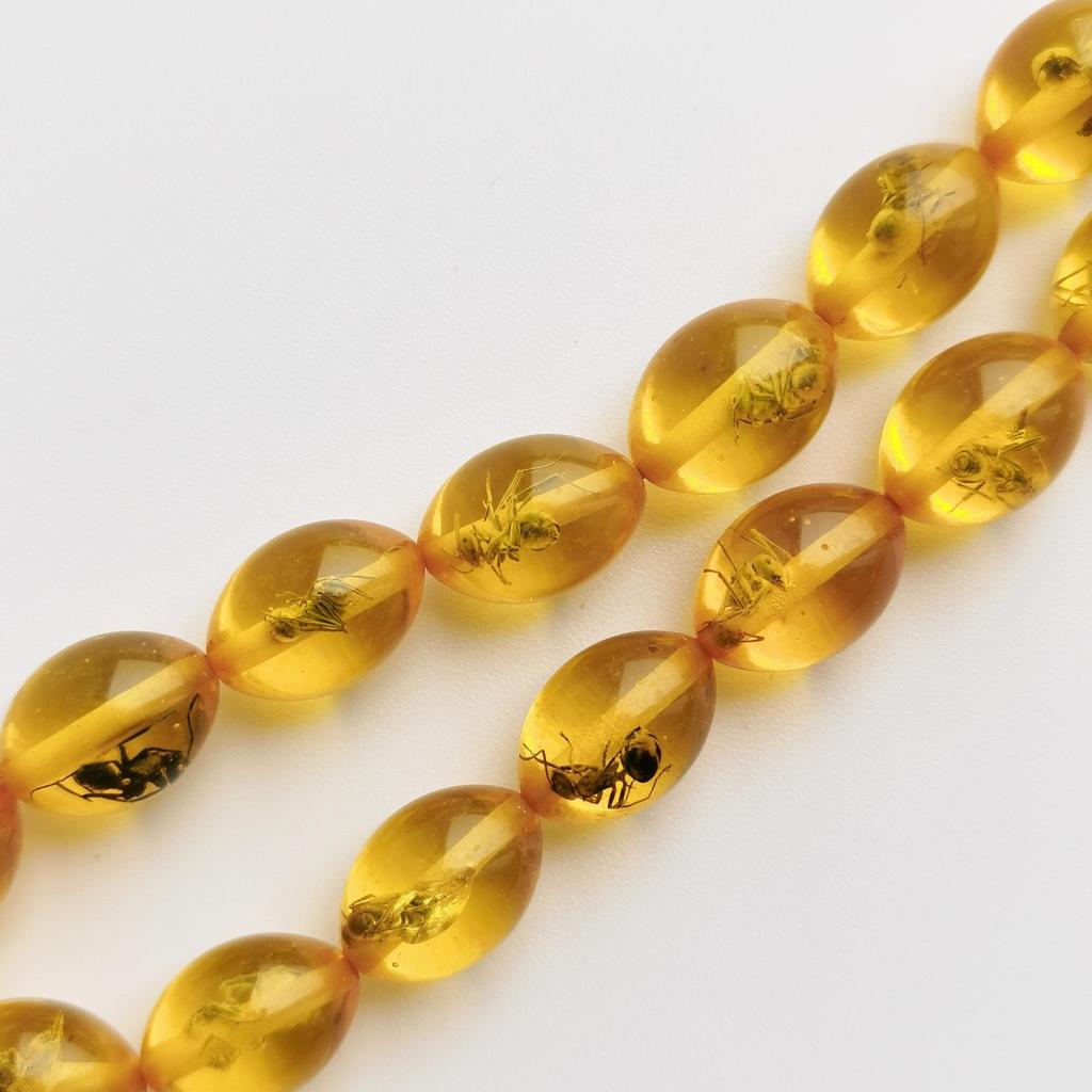 Глобус Cut Ant Fossil Dust Янтарные четки 33 бусины с серебряным покрытием Tasseled Tasbih Rosary Gift Jewelry Accessory Men