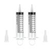 2 Packs Of 100ml Large Sterile Syringes For Laboratory Garden Watering Animal Feed And Drug Distribution