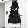 Women's Drawstring Backpack Multifunctional Travel Bag Portable Shoulder Bag Men's Large Capacity Backpack