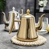 1Pc Stainless Steel Tea Kettle Home Hotel Water Heater Coffee Pot Induction Filter Teapot
