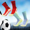Men Grip Football Socks Glue Dispenser Men Mid Calf Socks Non Slip Running Sports Socks