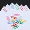 120 Pcs Colorful Paper Clips Letter Clips Decorative Paper Clips Plastic Clips Marking Clips Office Clips for School