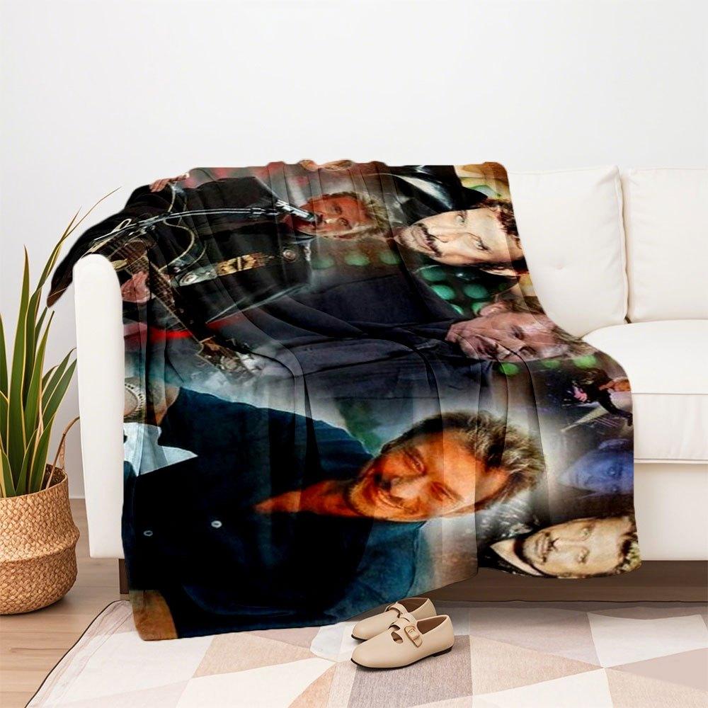 "Elton John: The Ultimate Collection Music Poster"Blanket Flannel Throw Blanket for Sofa, Bed, Travel, Camping, Office, Couch, Chair, And Be