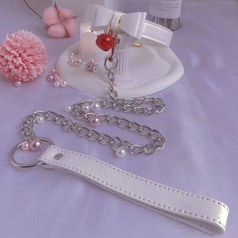 Унисекс Love Choker Ожерелье - Элегантный шейный ремешок Цепочка для пар