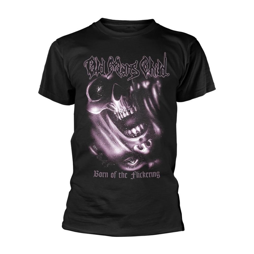 Old Unisexs Child Born Of The Flickering Black T Shirt New