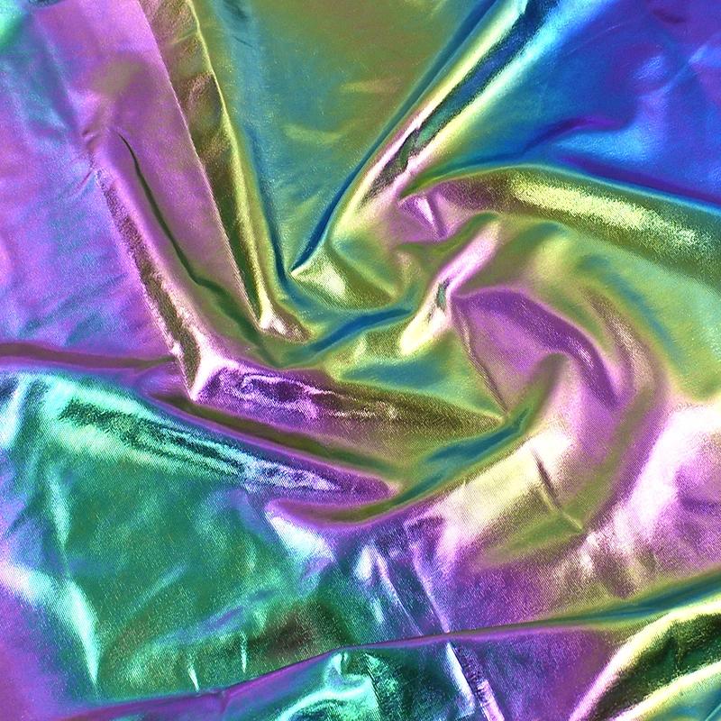 45/90*145cm DIY Sew Accessories Glitter Spandex Stretch Fabrics Colored Elastic Sewing Cloth Dresses Cosplay Decoration Fabric