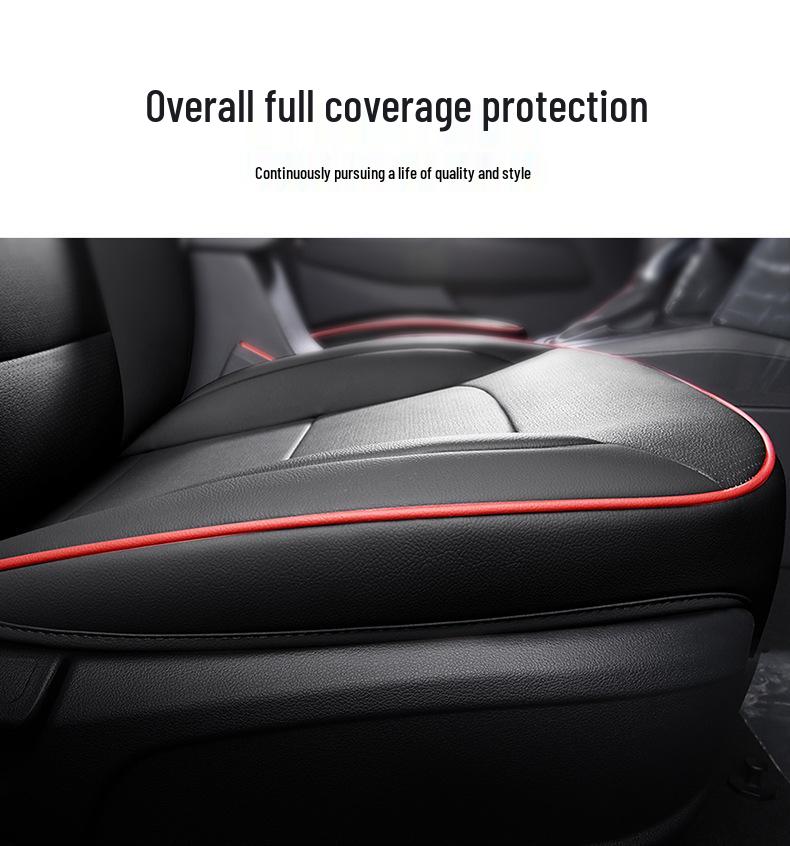 Hyundai Elantra Leather Car Seat Cushion - Perforated, All-Season, 5-Seat Compatible