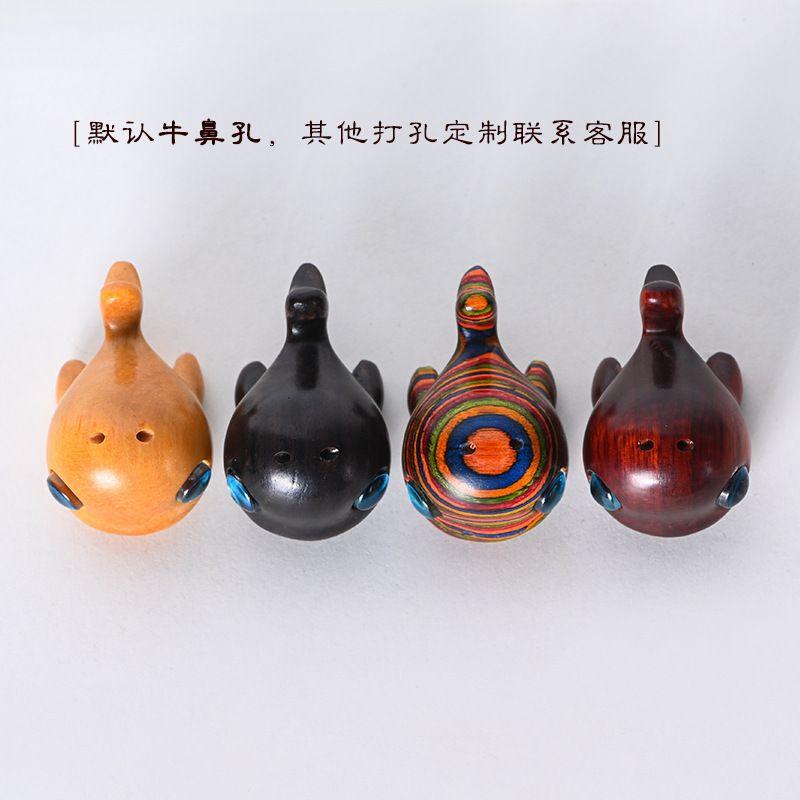 Cute Cartoon Wooden Carved Small Dolphin Statue Ornament DIY Keychain Pendant Accessories Kids Event Souvenirs funny gifts