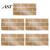 Peel Stick Tile Stickers 5Pcs Vintage Brick Stickers, Waterproof Oil?Proof Wallpaper, Flexible PVC Wall Tiles & Backsplash for Kitchen Living