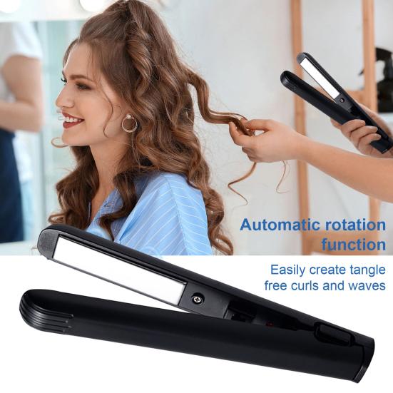 Портативный USB-выпрямитель для волос, быстрый нагрев, электрические щипцы для завивки, прямые вьющиеся волосы, челка, мини-щипцы для завивки, дорожный инструмент для укладки волос для женщин