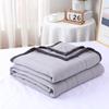 1pc Summer Lightweight Cooling Thin Quilt Soft Breathable Air Conditioning Comforter Washable Single Double Blanket Home Textile