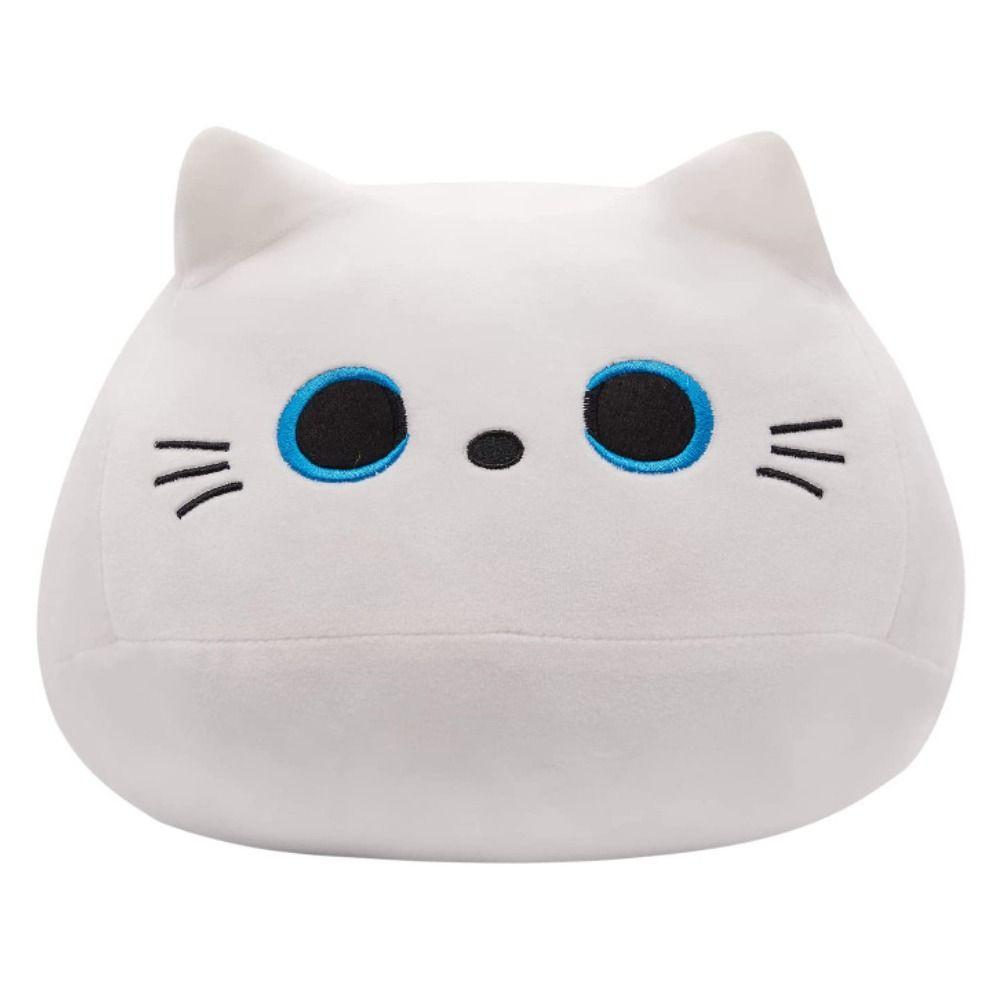 10/30CM Black Cat Plush Pillow Cartoon Cat Head Cat Doll Gift Cuddly Pillow Cushion Doll  Girl