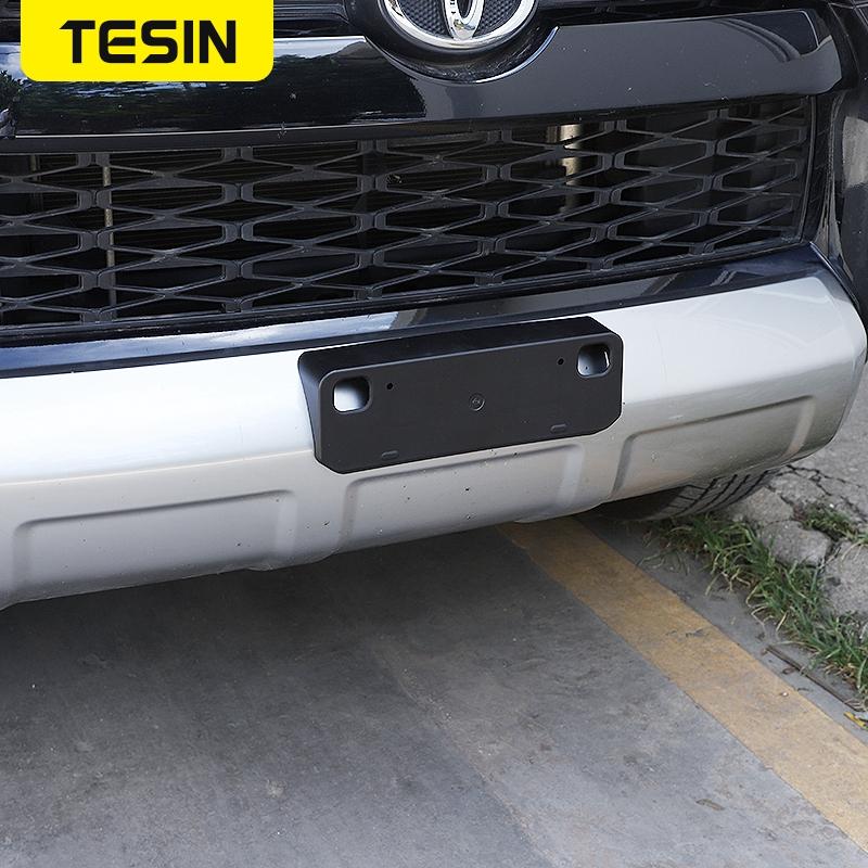 TESIN License Plate Holder Mount Bracket For 4Runner Car Front License Plate Bracket Accessories For 4Runner