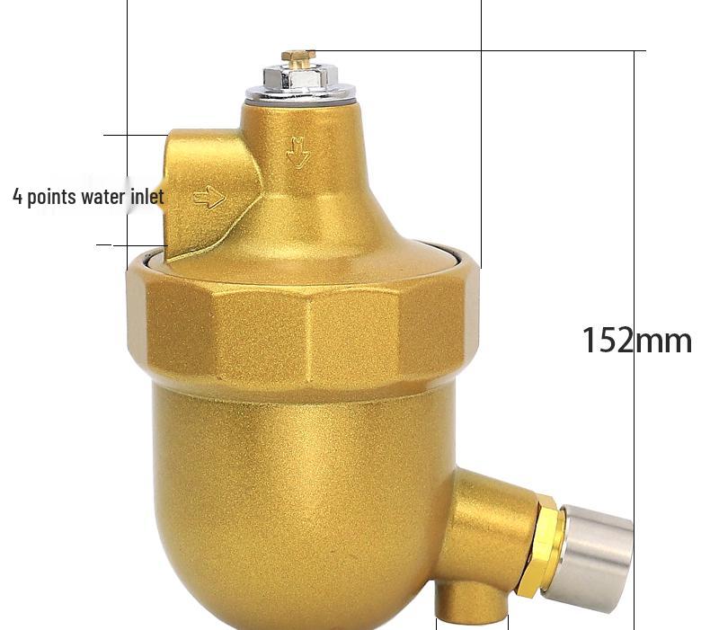 Полностью алюминиевый пневматический AD402-04 масло-влагоотделитель с автоматическим мини-стаканом для слива AD20A.