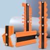 K1AE ABS Контурные шаблоны с прозрачной шкалой Гибкие контурные шаблоны Инструмент Легко носить для столяров и энтузиастов DIY