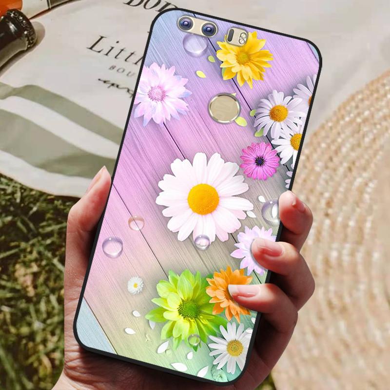 For Huawei Honor 8 5.2-inch Case Silicon Back Cover Phone Case for Huawei Honor 8 Cases Soft bumper coque Honor8 FRD-L19 Coques