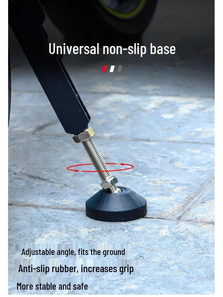 Portable Motorcycle Lift Stand and Chain Cleaner Tool