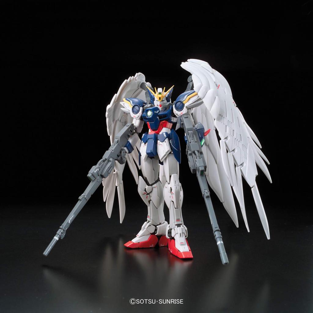 RG Мобильный доспех Гандам Уинг Wing Gundam Zero EW Масштабная пластиковая модель XXXG-00W0 1/144 Предварительно окрашенная