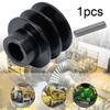 1PC V Belt Pulley For 168F 170F GX110 GX160/GX200 7HP Engine Black