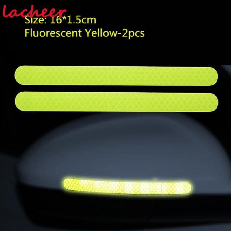 Автомобильное зеркало заднего вида светоотражающая предупреждающая водонепроницаемая светоотражающая наклейка для корпуса