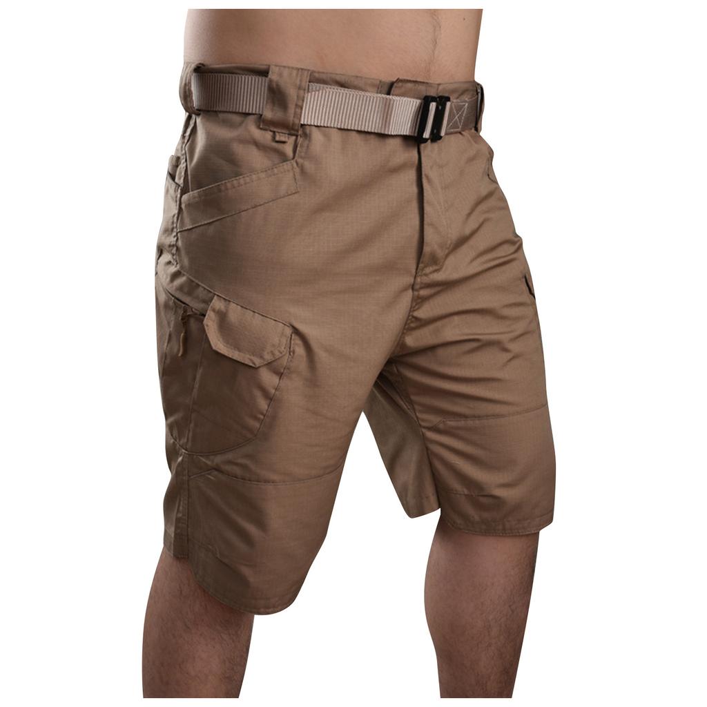 Мужские тренировочные брюки, легкие рабочие брюки для походов, уличная одежда, короткие брюки