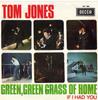 7-дюймовая пластинка ТОМ ДЖОНС - Зеленая, Зеленая Трава Дома ME286 Decca, Discos D 1966 UK Поп Б/У