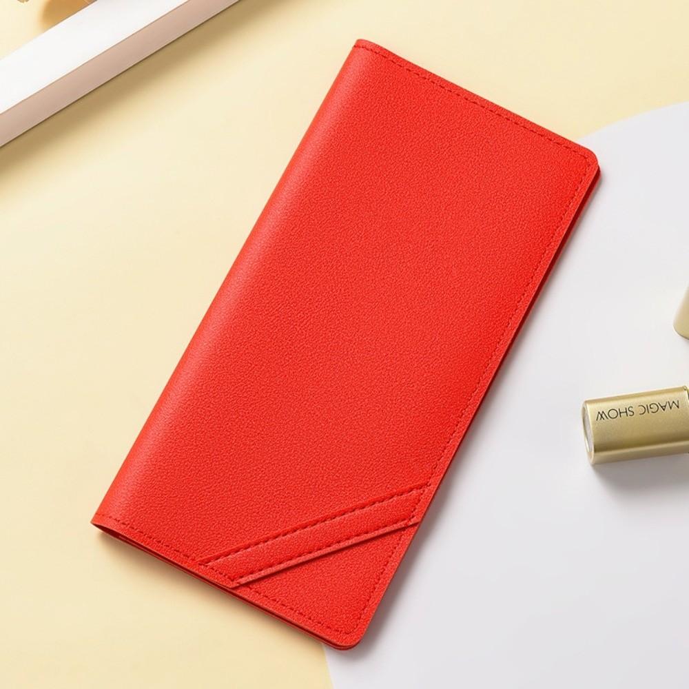 Universal Multi-card Slot Card Holder Solid Color PU Leather Business Card Case ID Package Men Women
