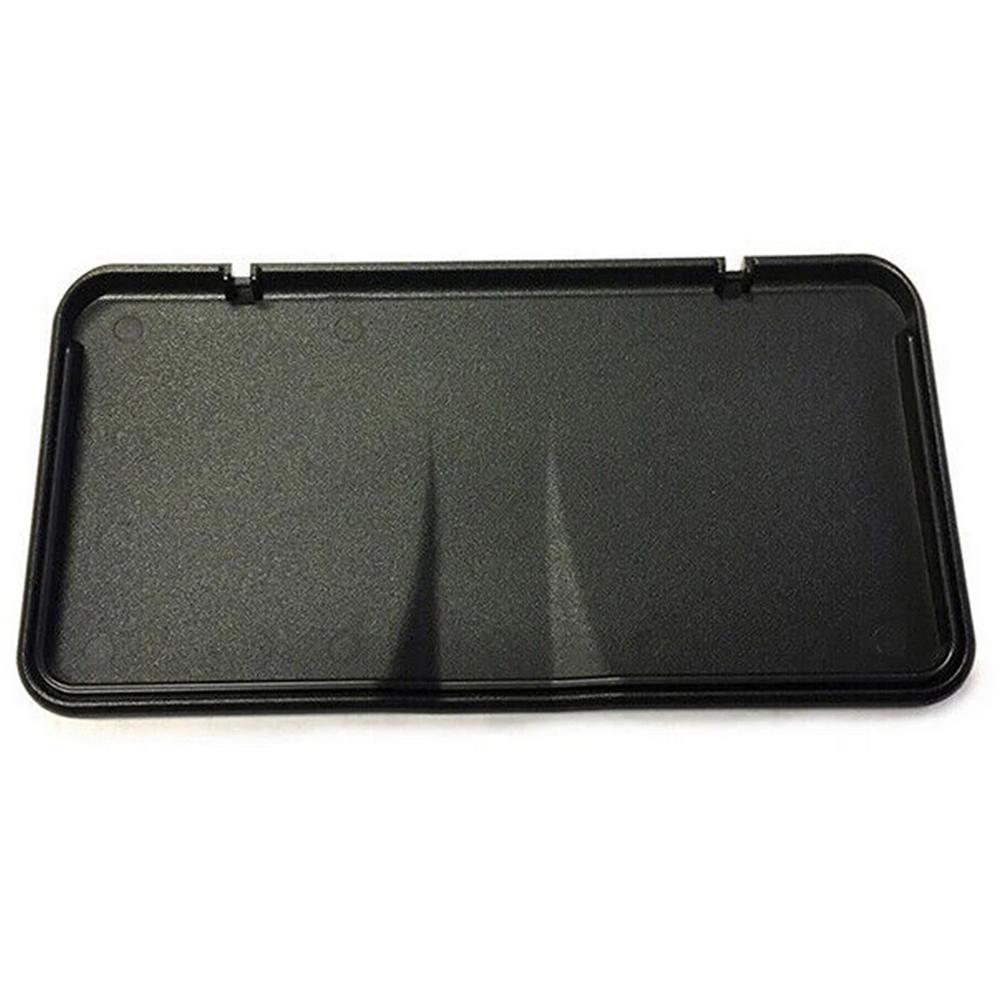 1x Black Sun Visor Vanity Mirror Cover For Corvette C6 2005-2013 Replace 899267