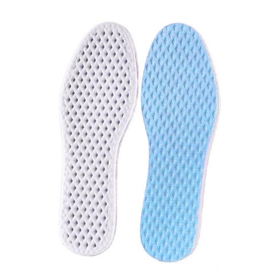 Summer Mesh Insoles Shock Absorption Breathable Shoe Inserts Flexible Cool Running Shoe Insoles for Men Women Sports Travel Work